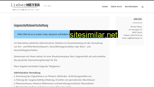 liebermeyer.ch alternative sites