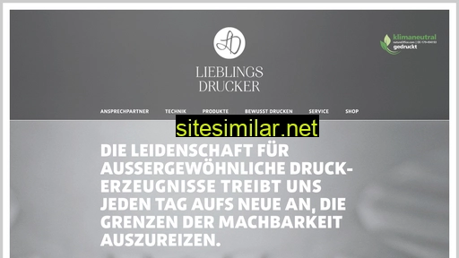 lieblingsdrucker.ch alternative sites