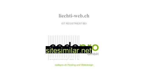 liechti-web.ch alternative sites