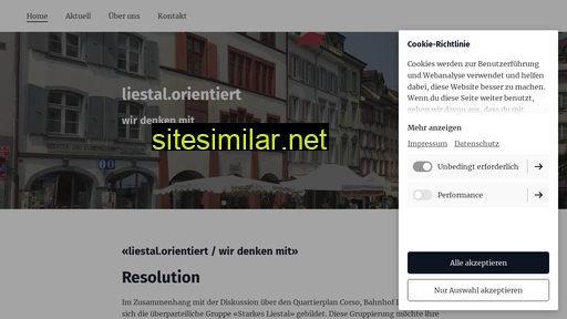 liestalorientiert.ch alternative sites
