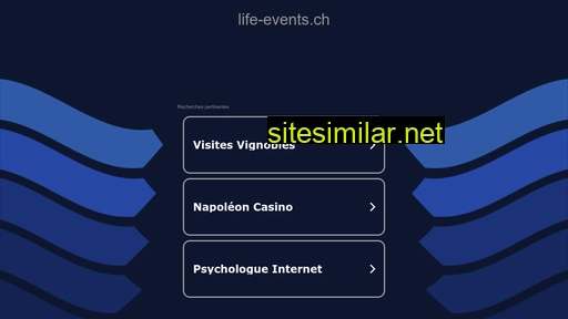 life-events.ch alternative sites