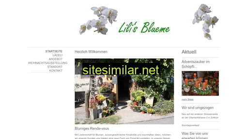 lilisblueme.ch alternative sites