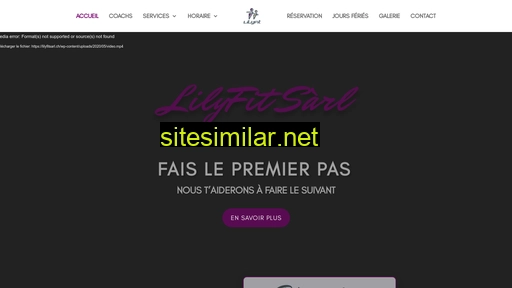 lilyfitsarl.ch alternative sites