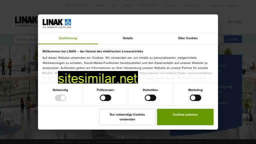linak.ch alternative sites