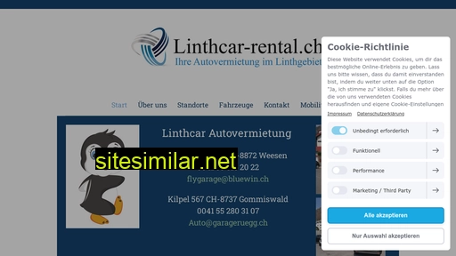 linthcar-rental.ch alternative sites