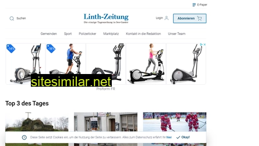 Linthzeitung similar sites