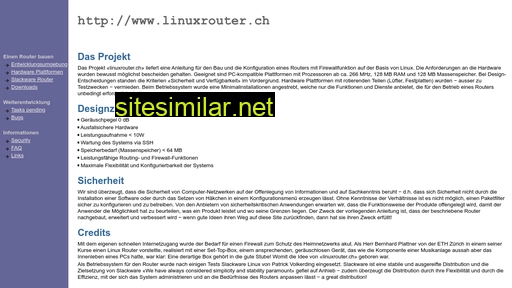 linuxrouter.ch alternative sites