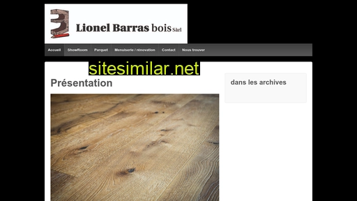 lionelbarras-bois.ch alternative sites