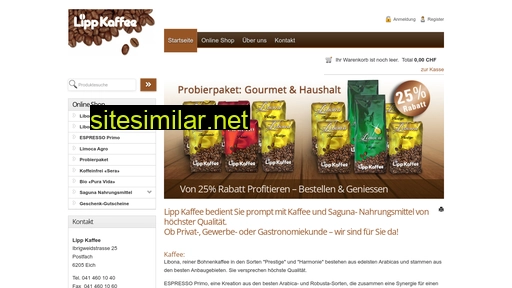 lippkaffee.ch alternative sites