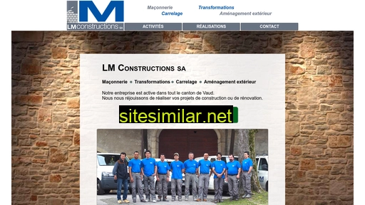 lmconstructions.ch alternative sites