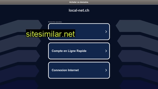 local-net.ch alternative sites