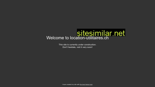 location-utilitaires.ch alternative sites