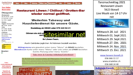 loewen-boswil.ch alternative sites