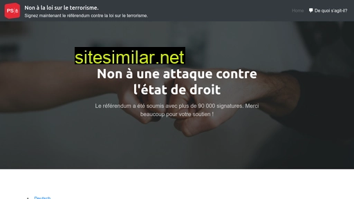 loi-terrorisme-non.ch alternative sites