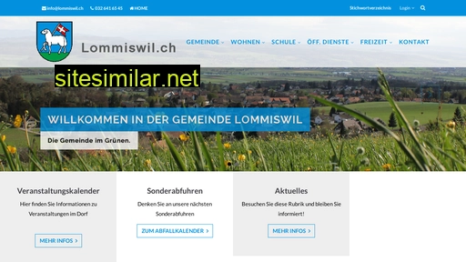 lommiswil.ch alternative sites