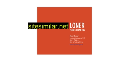 Loner-pr similar sites