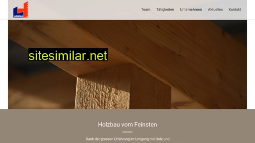 loosli-holzbau.ch alternative sites