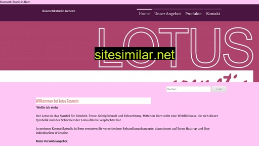 lotus-cosmetic.ch alternative sites