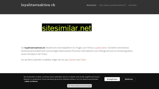 loyalitaetsaktien.ch alternative sites
