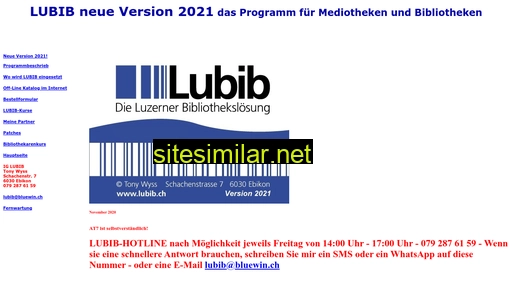 lubib.ch alternative sites