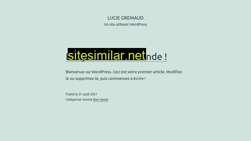lucie-gremaud.ch alternative sites