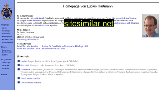 Lucius-hartmann similar sites