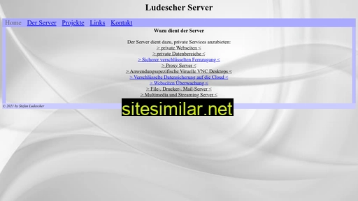ludescher.ch alternative sites