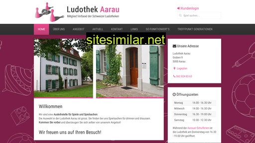 ludothek-aarau.ch alternative sites
