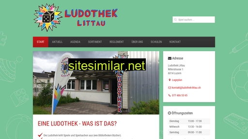 ludothek-littau.ch alternative sites
