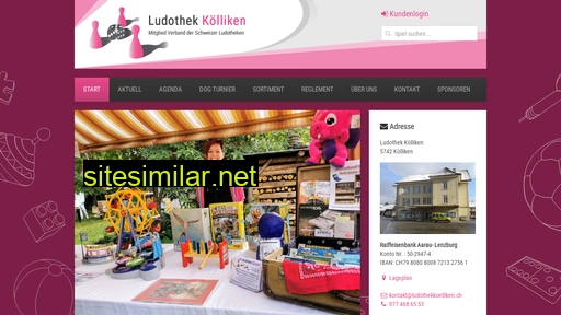 ludothekkoelliken.ch alternative sites