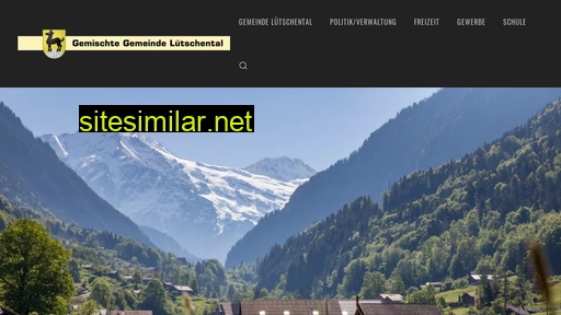 luetschental.ch alternative sites