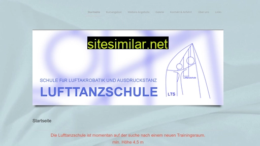 lufttanzschule.ch alternative sites