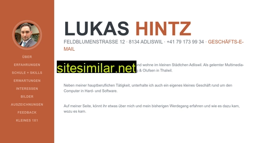 lukashintz.ch alternative sites