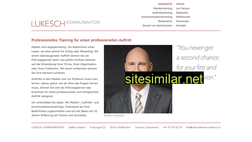 lukeschkommunikation.ch alternative sites
