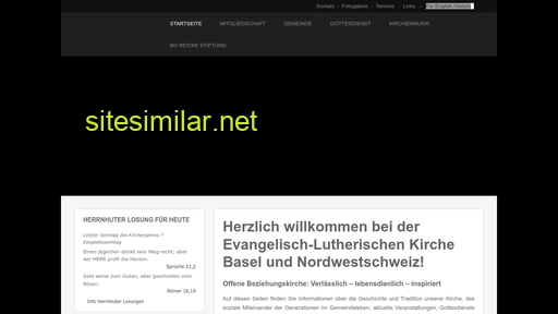 Luther-basel similar sites