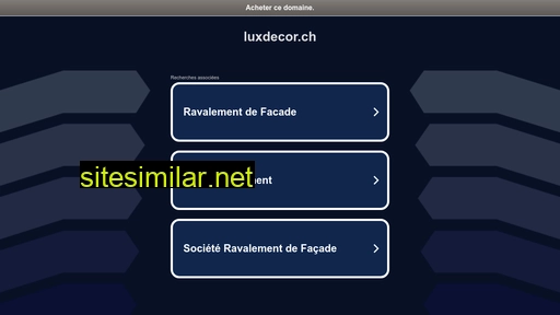 Luxdecor similar sites