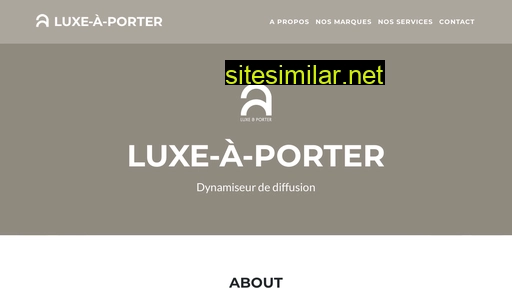Luxe-a-porter similar sites