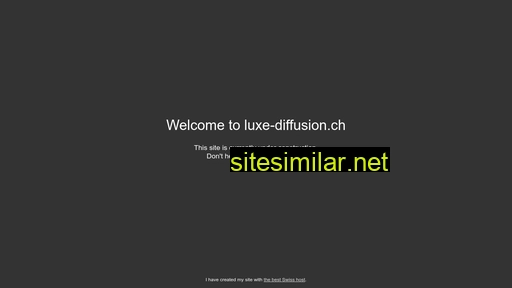 luxe-diffusion.ch alternative sites