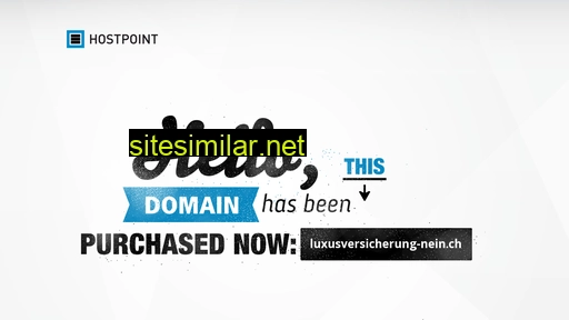 luxusversicherung-nein.ch alternative sites