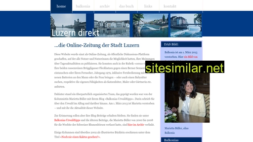 luzern-direkt.ch alternative sites