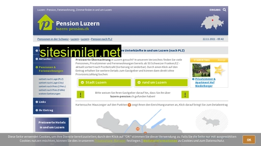 luzern-pension.ch alternative sites