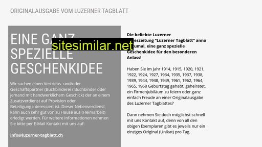 Luzerner-tagblatt similar sites