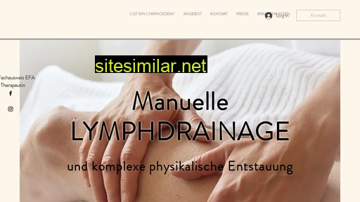 lymphdrainagepraxis.ch alternative sites