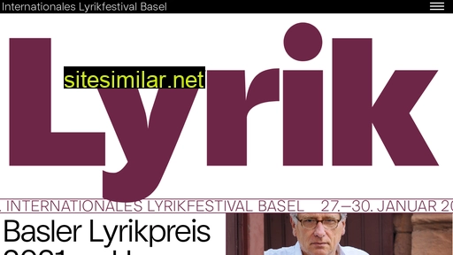Lyrikfestival-basel similar sites