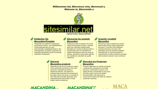 macandina.ch alternative sites