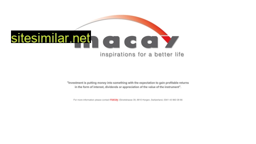 macay.ch alternative sites