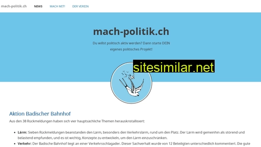 mach-politik.ch alternative sites