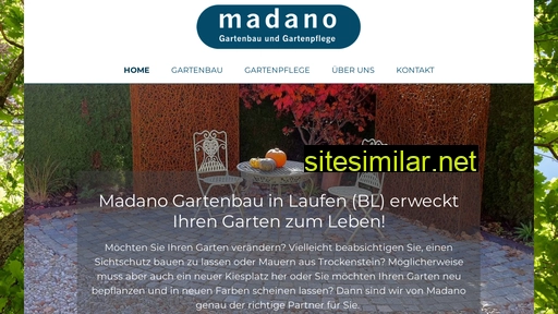 madano-garten.ch alternative sites