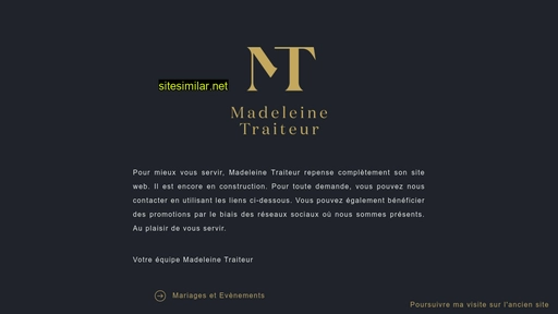 madeleine-traiteur.ch alternative sites