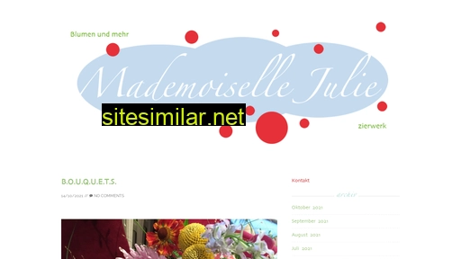 mademoisellejulie.ch alternative sites